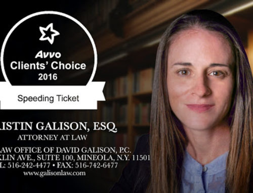 Kristin Galison Receives Esteemed Avvo Clients’ Choice Award for 2016